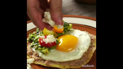 Avocado Breakfast Toastadas