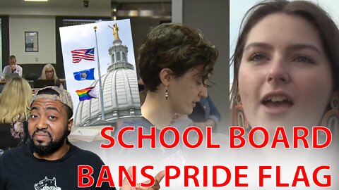 Wisconsin School Board TRIGGERS Woke Students By BANNING Pride Flag And Preferred Pronouns