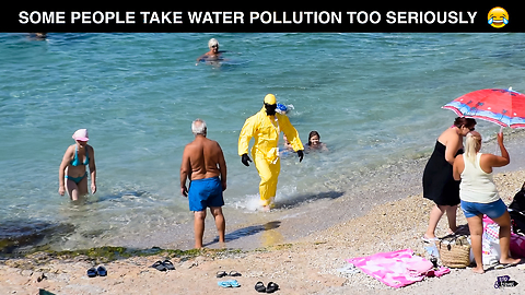 Some People Take Water Pollution Too Seriously