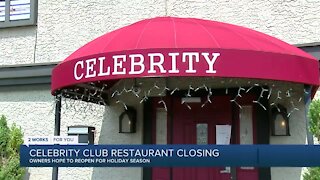Celebrity Club Restaurant Closing