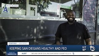 Food truck owner finds way to make it and give back