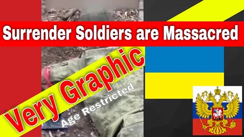 Another Ukraine Massacre of Russia Soldiers (Graphic) Share - Thumb Up please, Shadow Banned Video