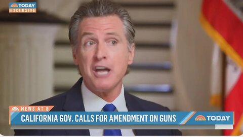 Newsome admits 2nd Amendment means 'shall not be infringed' by proposing new article to take guns