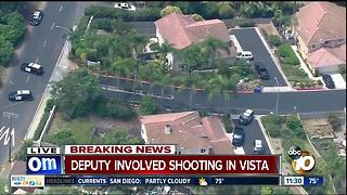 Vista deputy-involved shooting under investigation
