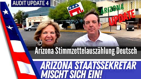 Ehemalige Staatssekretär von Arizona mischt sich ein.