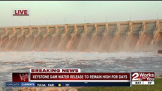 Keystone Dam releasing most water in last 30 years