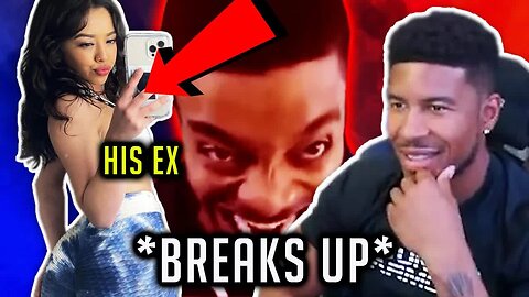 She's Insane! FlightReacts BREAKS UP with his Crazy Girlfriend (Reaction) [Low Tier God Reupload]