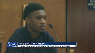 'He shot my mom': Trial for man accused of shooting mother