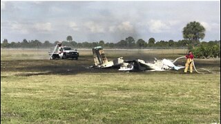 Deputy first on the scene talks about Okeechobee plane crash rescue