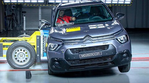 Citroen C3 Crash Test: ZERO STARS (model produced in Brazil)