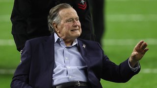 George H.W. Bush Reportedly Alert And Talking After Hospitalization