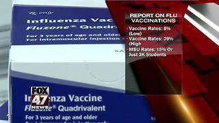 VIDEO: Flu shots low on college campuses