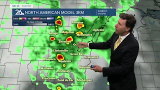 Michael Fish's NBC 26 weather forecast