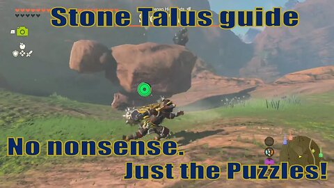 How to properly beat Stone Talus guide | Zelda TOTK