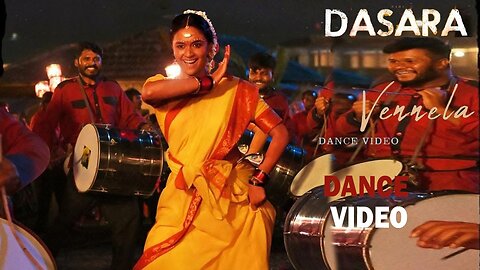 Krishna radha - Full Video Song | Dasara | Nani, Keerthy Suresh | Santhosh Narayanan