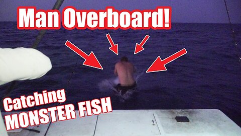 Man Goes Overboard for MONSTER FISH! Catch and Cook