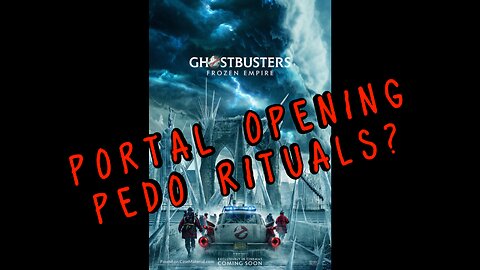 ⭕👻🔨Portal opening ritual on GHOSTBUSTERS?⭕👻🔨