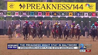 Baltimore City and Stronach Group turn in plan to keep the Preakness Stakes in Baltimore
