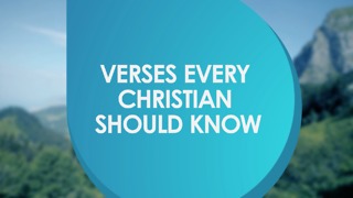 Verses that every Christian should know