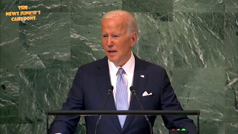 Projecting Biden: "Rule-based order is under attack by those who wish to tear it down or distort it for their own political advantage."