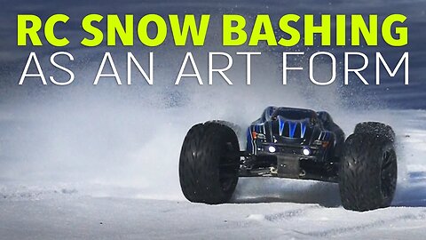RC SNOW BASHING AS ART: JLB 21101 Cheetah V2