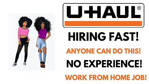 Uhaul Hiring Hiring Fast No Degree No Experience Anyone Can Do This Work From Home Job WFH Jobs 2023