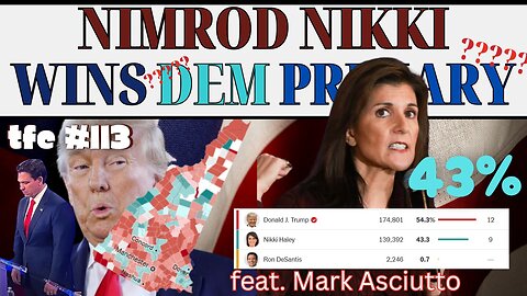 Ep. 113 - "Nimrod Nikki Wins Dem Primary" feat. Mark Asciutto