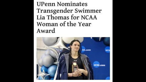 Actual "woman" athlete calls Lia Thomas award nomination slap in face