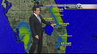 Wednesday mid-afternoon forecast