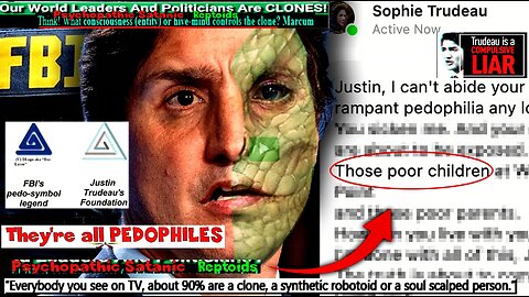 Justin Trudeau's Wife Left Him Because His Pedophilia Is About To Be Exposed