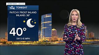 Clear and cool Wednesday night in store