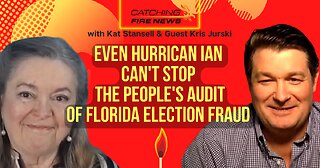 Even Hurricane Ian Can't stop the People's Audit of Florida Election Fraud!