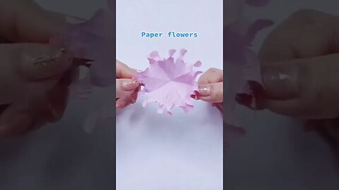 Handmade diy paper flower home gift craft #handmade #DIY #handmadegifts #flowers #foryou #handcraft