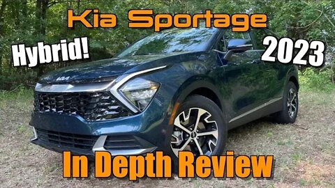 2023 Kia Sportage Hybrid: Start Up, Test Drive & In Depth Review