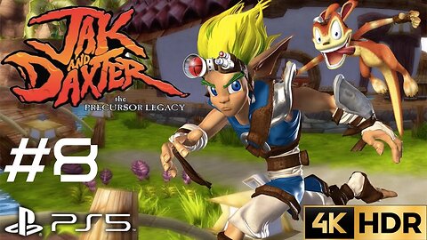 Jak and Daxter: The Precursor Legacy Story 100% Walkthrough Gameplay #8 | PS5, PS4 | 4K HDR