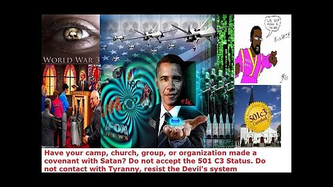 Is Your Church Owned by Satan? 501 C-3