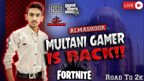 🔴Live PUBG MOBILE | UC Give Away | Hitman 3 | FORTNITE | COD Ghost | CHILL STREAM | Road To 2k