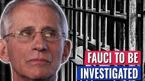 “Fire Fauci Act" INTRODUCED IN CONGRESS, DROPS Dr. Fauci's salary to $0, OPENS FEDERAL INVESTIGATION