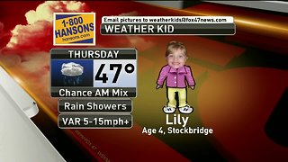 Weather Kid - Lily - 2/7/19
