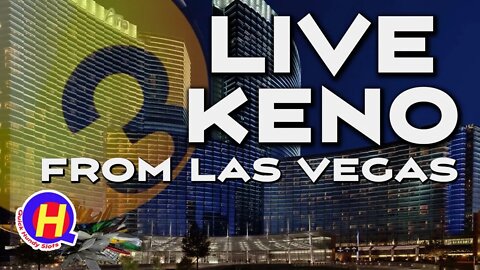 🔴LIVE! Let’s Play Caveman Plus Keno at Aria Las Vegas #KENONATION