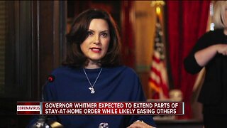 Gov. Whitmer expected to extend parts of stay-at-home order while likely easing others