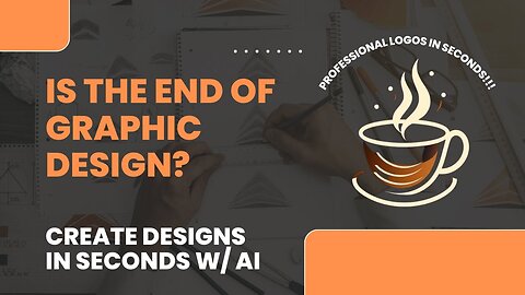 Is This The END Of Graphic Design? AI Creates Beautiful Logos In Seconds! Detailed Tutorial