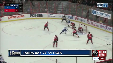 Tampa Bay Lightning top Ottawa Senators, become 3rd team to reach 60-win mark