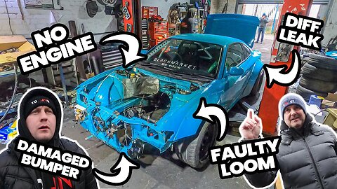 RACE AGAINST TIME TO REBUILD 2JZ SILVIA S15 FOR FIRST DRIFT DAY