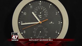 Video: New legislation to eliminate daylight savings time