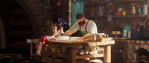 Never Give Up, Traditional Cheese Shop - Animation Short Film