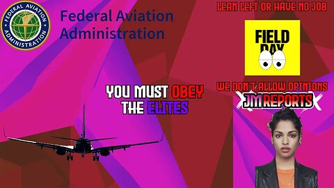 FAA grounds ALL planes in the US M I A dropped due to politics no free speech allowed