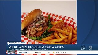 El Chilito Fish & Chips sells family meals for takeout, delivery