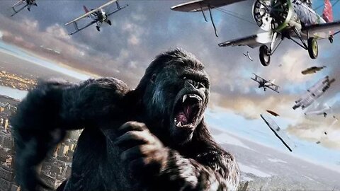 KONG vs AIRPLANES - Final Battle Scene - King Kong (2005) Movie CLIP [1080p 60 FPS HD]