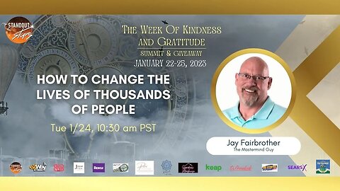 Jay Fairbrother - How to Change the Lives of Thousands of People